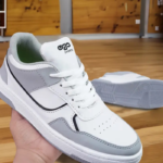 Light weight stylish attractive sneakers shoes for men Casuals For Men (Grey, White , 8)