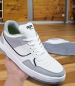 Light weight stylish attractive sneakers shoes for men Casuals For Men (Grey, White , 8)