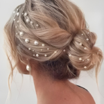 KVY COLLECTION Hair Accessories For Women 250 Pc Pearl Mix Size Wedding Hairstyle Tools Hair Accessory Set (White)