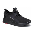 Trendy & Stylish Running Shoes For Men (Black , 6) - Image 3