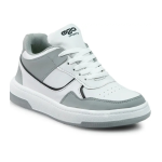 Light weight stylish attractive sneakers shoes for men Casuals For Men (Grey, White , 8) - Image 4