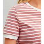 Women’s Striped Western Top | Round Neck Cap Sleeve T-Shirt for Women | Loose Fit Casual Summer Wear - Image 3