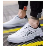 Running Shoes For Men (White , 8) - Image 2