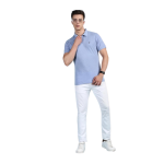 Lux Cozi Men's Cotton Regular Fit Polo T-Shirt - Image 3