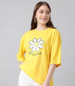 KOTTY Women’s Graphic Printed T-Shirt – Soft Cotton Blend Tee for Everyday Style - Image 3