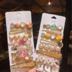 Sonpal 8 Pcs Korean Style Pearl Barrettes Womens Headdress Jewelry Hair Accessories set Hair Pin (Multicolor)