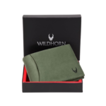 WildHorn Wildhorn India Oliver Green Leather Men's Wallet (WH7311GREEN)