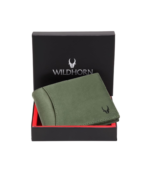 WildHorn Wildhorn India Oliver Green Leather Men's Wallet (WH7311GREEN)