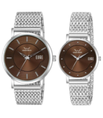 LOUIS DEVIN Stainless Steel Chain Analog Wrist Watch for Men and Women