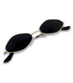 Women UV Protected Diamond Cut Sunglasses/Goggles, Black, Free Size - Image 2