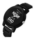 Acnos Black Diffrent Dial Pu Speedbelt Analog Watches Pack of 1 for Men for Girl for Boy Pack of 1 - Image 2