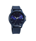 Fastrack Tees Wanderlust Quartz Analog Midnight Blue Dial Blue Silicone Strap Unisex Watch - NT38024PP72W - Image 2