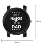 Acnos Black Diffrent Dial Pu Speedbelt Analog Watches Pack of 1 for Men for Girl for Boy Pack of 1 - Image 3