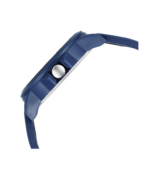 Fastrack Tees Wanderlust Quartz Analog Midnight Blue Dial Blue Silicone Strap Unisex Watch - NT38024PP72W - Image 3