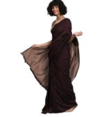 Women’s Cotton Solid Saree with Matching Blouse Piece