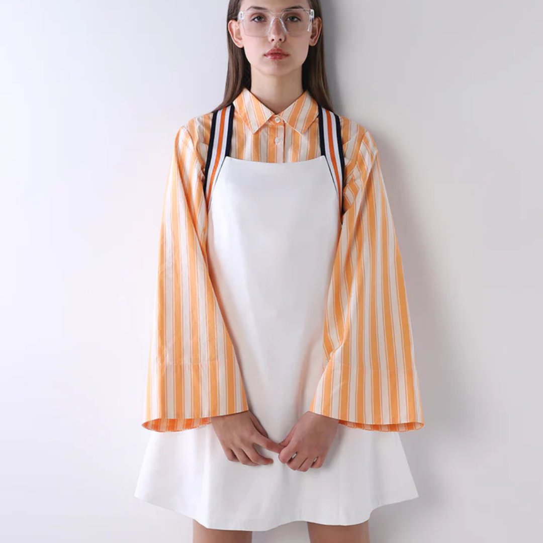 11-3.png Striped Strap Mini Dress - Image 1
