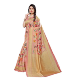 Yashika Women's Art Silk Saree - Image 2