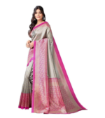 Self design Paithani Art Silk saree - Image 3