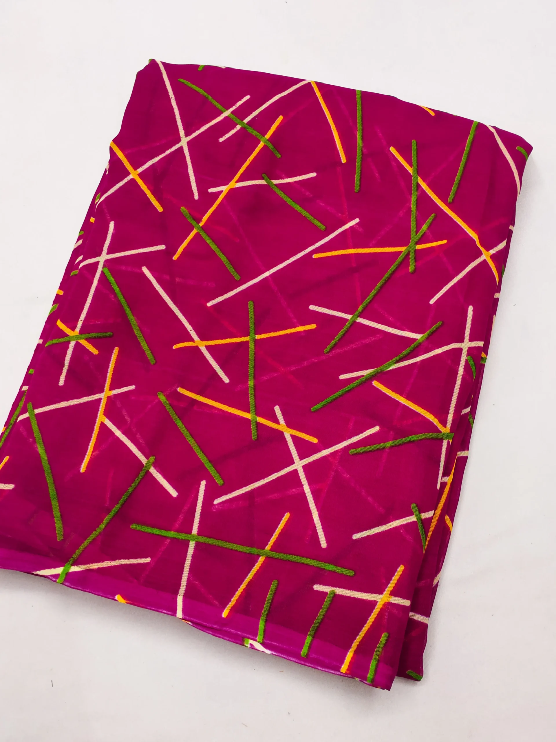 Kashvi-Sarees-Georgette-Printed-Chanderi-SDL429331830-1-4d051-scaled-1.webp Kashvi Sarees Georgette Printed Chanderi saree With Unstitched Blouse Piece ( Pink ) - Image 1